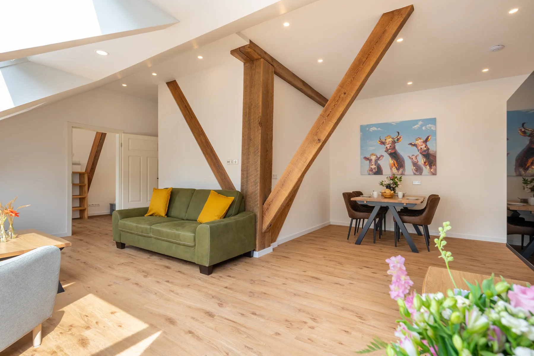 Ferienwohnung 2 auf dem Ferienhof Groot Plaats