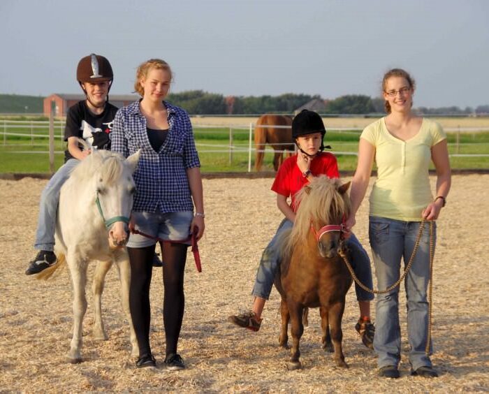 Ponyreiten im Nordseeurlaub