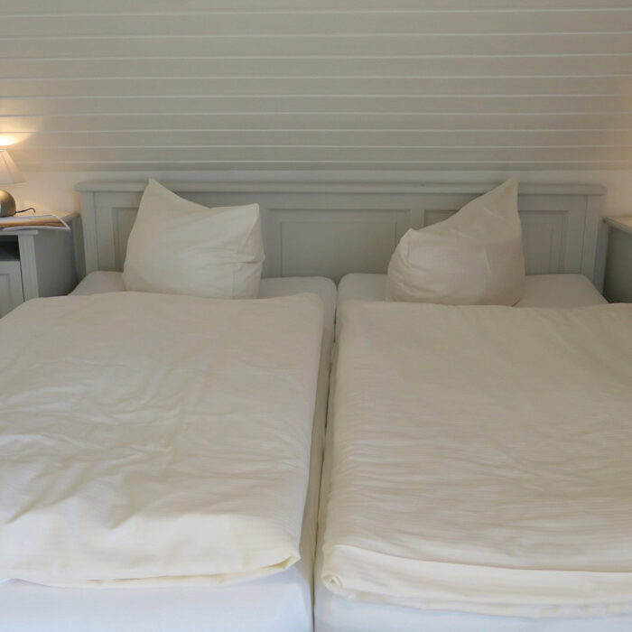 Elternschlafzimmer der Ferienwohnung oben links